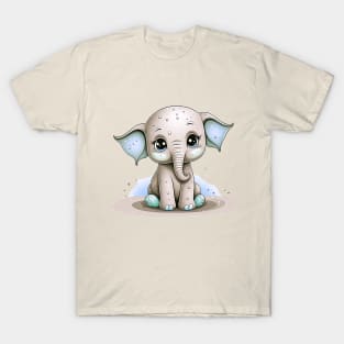 Tiny Trunks Baby Elephant T-Shirt